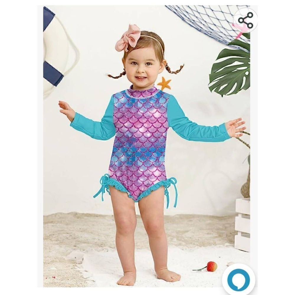 NWOT BESSER BAY RASHGUARD SWIMSUIT